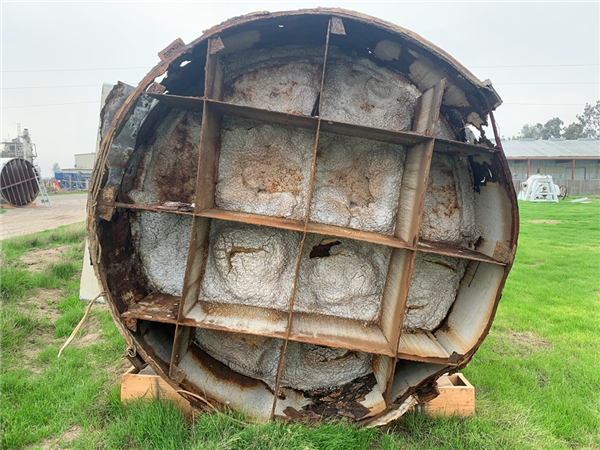 Cherry-burrell 8' Dia. X 22' H, 6000 Gallon Silo With Top Mounted Agitator)